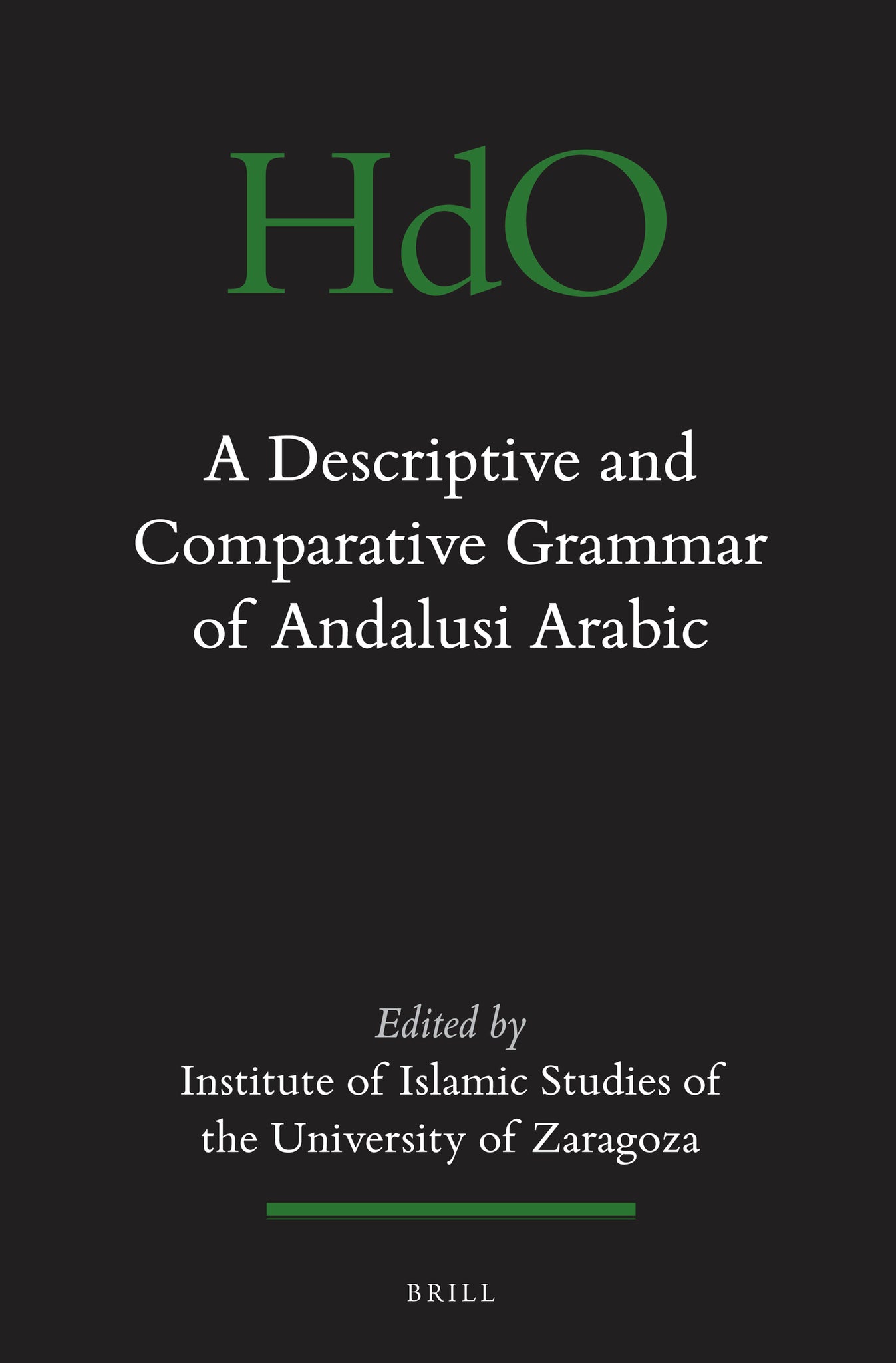 Cover image for Grammatical sketch of the Spanish Arabic dialect bundle ISBN 9789004227422